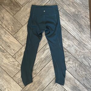 Lululemon Athletica Teal Yoga Leggings